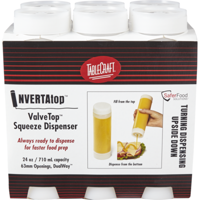 GFS Tablecraft Invertatop Squeeze Bottle 1 ea, $50.99/1ea