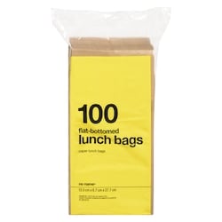 Flat-Bottomed Lunch Bags 