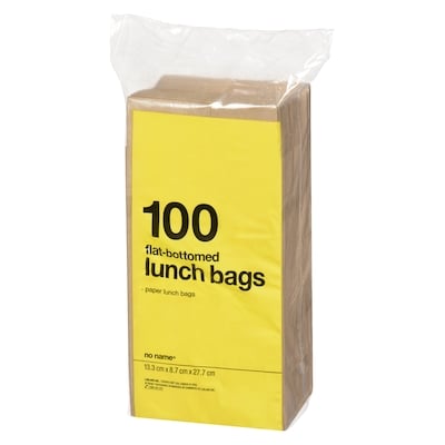 Flat-Bottomed Lunch Bags