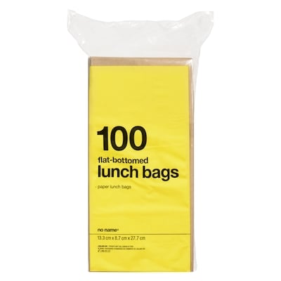 Flat-Bottomed Lunch Bags