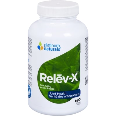 Platinum Naturals Gélules Nutri-Joint Relev-X 90 ea, 0,41 $/1ch