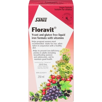 Salus Haus Herbal Iron Formula 250 ml, $9.60/100ml