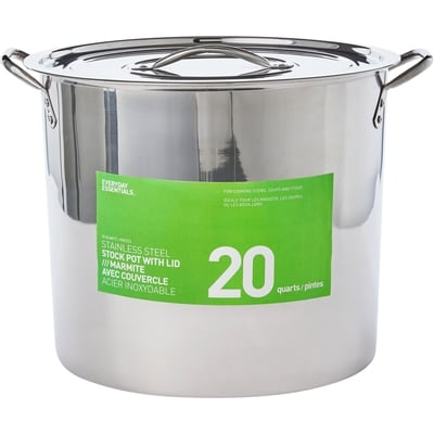 Everyday Essentials 20qt Stock Pot 1 ea, $24.00/1ea