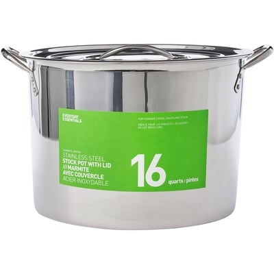 Everyday Essentials 16qt Stock Pot 1 ea, $18.00/1ea