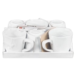 Vitrex Coffee Cup  6x6.0 ea, $2.33/1ea
