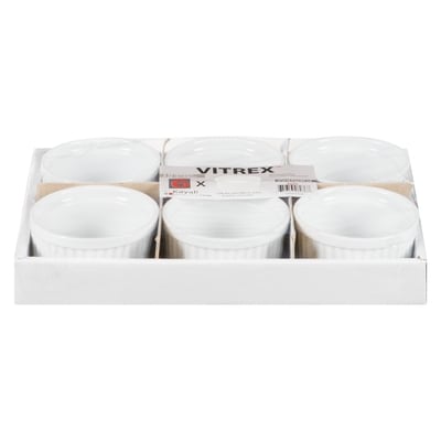 Vitrex 4oz Ramekin 6x1.0 ea, $1.50/1ea