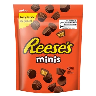 Reese's Minis Peanut Butter Cups Candy 400 g, $2.62/100g