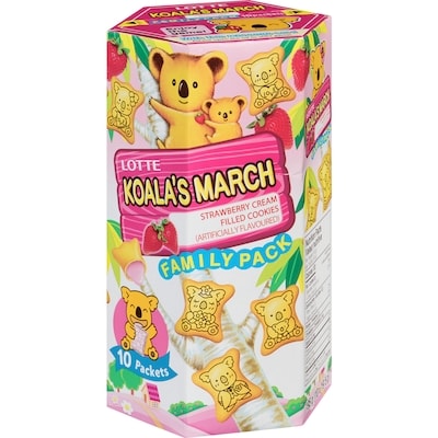 Koala'S March Biscuit Strawberry Family Size