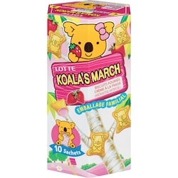 Lotte Biscuits Koala's March Fraise Taille Familiale 195 g, 3,58 $/100g