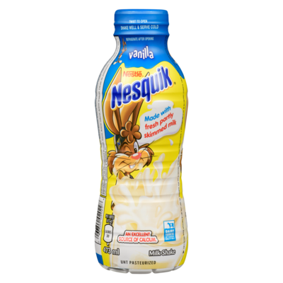 Nestlé Nesquik Vanilla Milk Shake 473 ml, $0.65/100ml