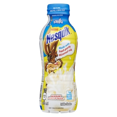 Nestlé Nesquik Vanilla Milk Shake 473 ml, $0.63/100ml