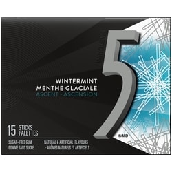 Wrigley’s Ascent sav. menthe glac., gomme sans sucre 15 ea, 0,15 $/1ch