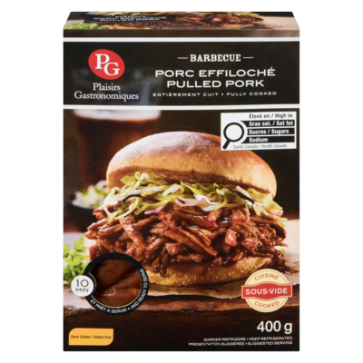 Plaisirs Gastronomiques Barbecue Pulled Pork 400 g, $3.25/100g