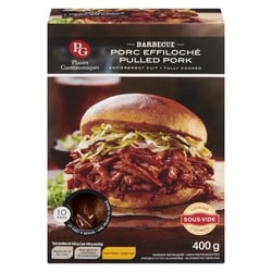 Plaisirs Gastronomiques Porc effiloché barbecue 400 g, 2,50 $/100g