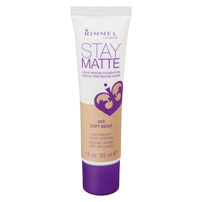 Rimmel London Fond de teint mousse liquide Stay Matte, beige pâle 1 ea, 9,99 $/1ch