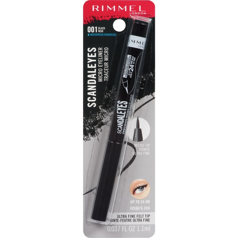 Scandal Eyes Precision Micro Eyeliner, Black