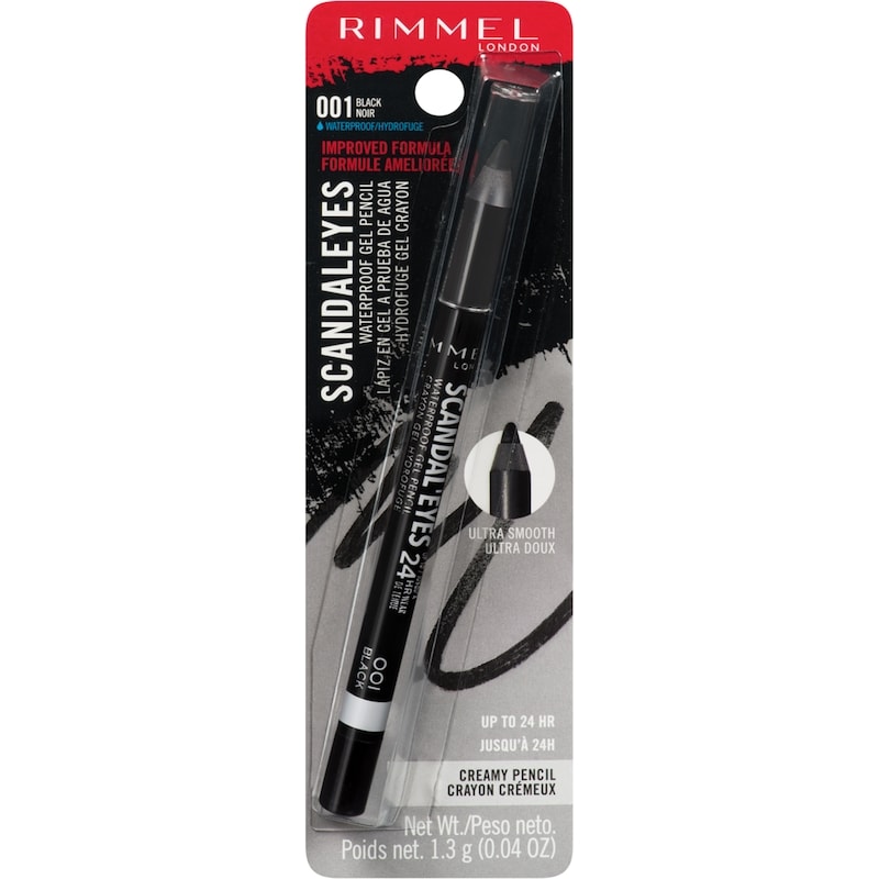 Scandaleyes Waterproof Gel Pencil 001 Black