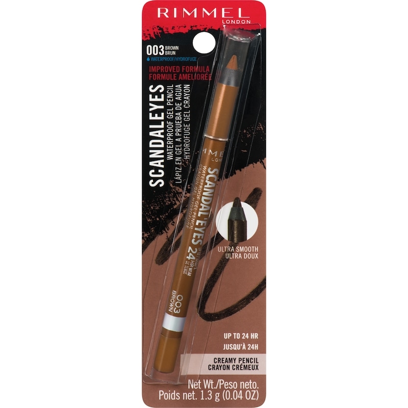 003 Brown Scandaleyes Waterproof Gel Pencil