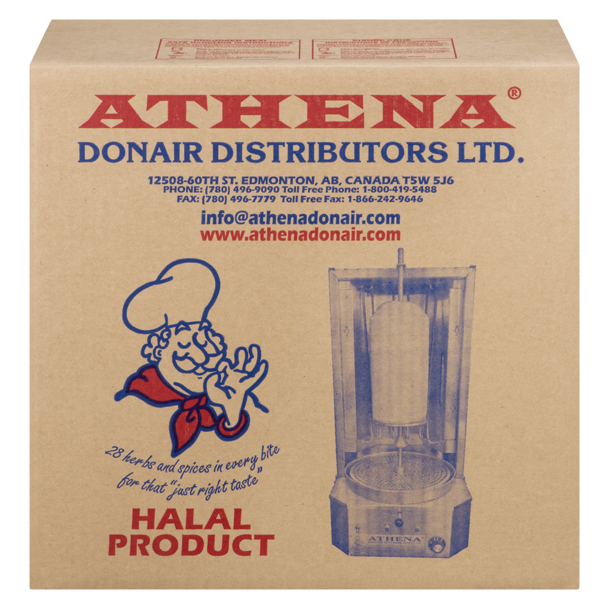 Halal Beef Donair Cone