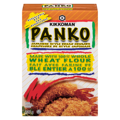Kikkoman Whole Wheat Panko Bread Crumbs 227 g, $2.64/100g