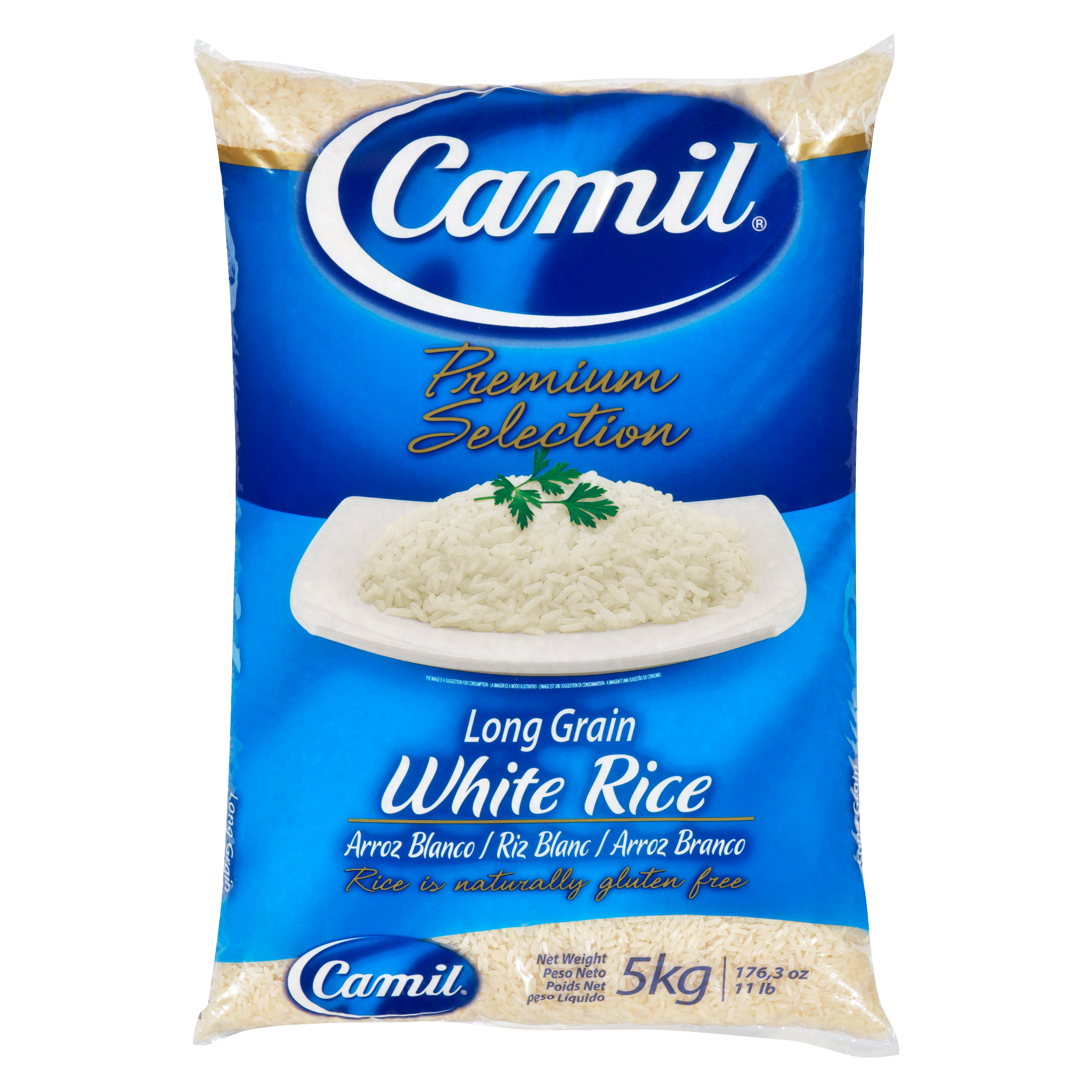null White Rice, Long Grain 5 kg, $0.23/100g
