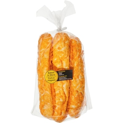 null Petits pains au fromage, paquet de 6 6x360.0 g, 1,43 $/100g