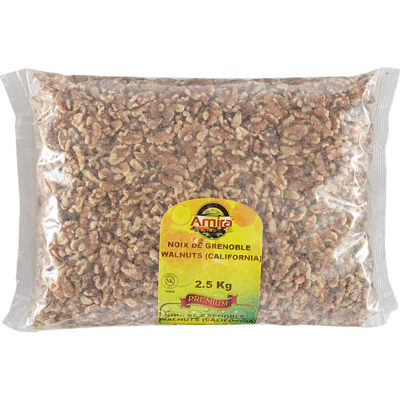 Amira California Walnuts, Halves & Pieces 2.5 kg, $2.72/100g