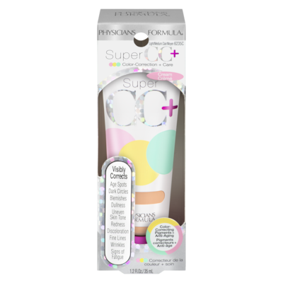 Physician's Formula Formula Super CC+ Color-Correction + Care Cream Light/Medium 6235C 1 ea, $19.49/1ea