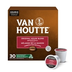 Van Houtte Original House Blend, Medium Roast, K-Cup Coffee Pods, 30 Count 30 ea, $0.90/1ea