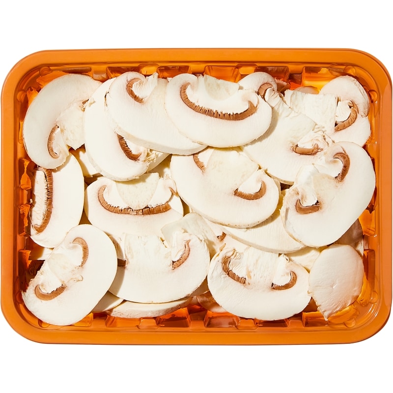 Sliced White Mushrooms