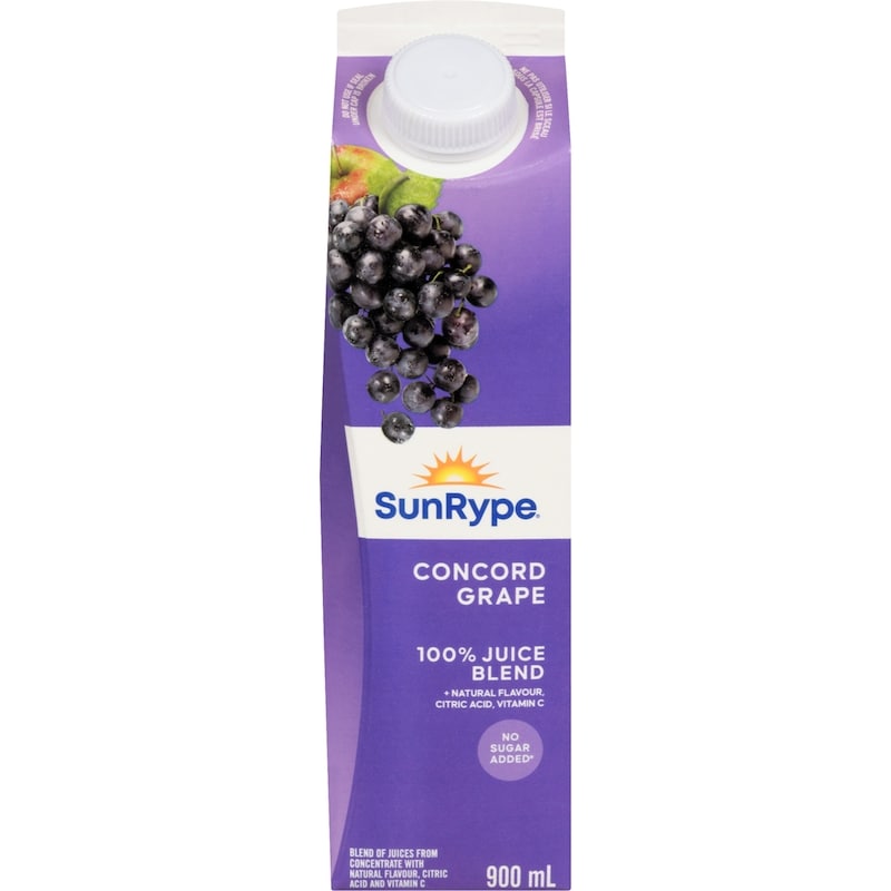 SunRype Concord Grape Juice - 900 ml | Wholesale Club