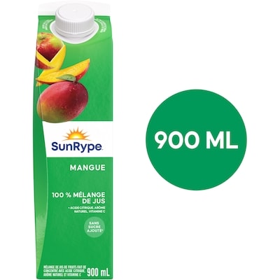 SunRype Jus de mangue 900 ml, 0,29 $/100ml