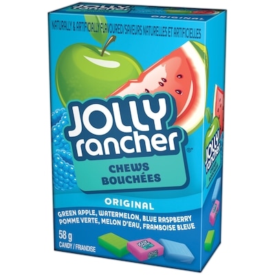 JOLLY RANCHER Candy Chews, Original 12x58.0 g, $2.13/100g
