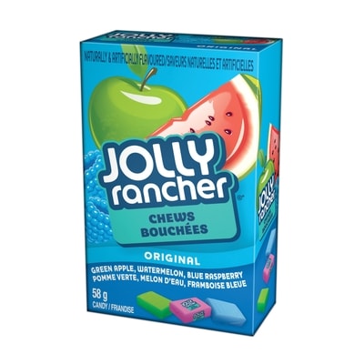JOLLY RANCHER Chews Original Candy 58 g, $2.57/100g