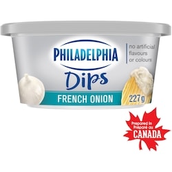 Philadelphia French Onion Dip 227 g, $2.42/100g