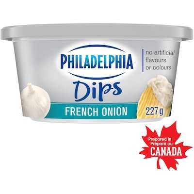 Philadelphia French Onion Dip 227 g, $2.42/100g