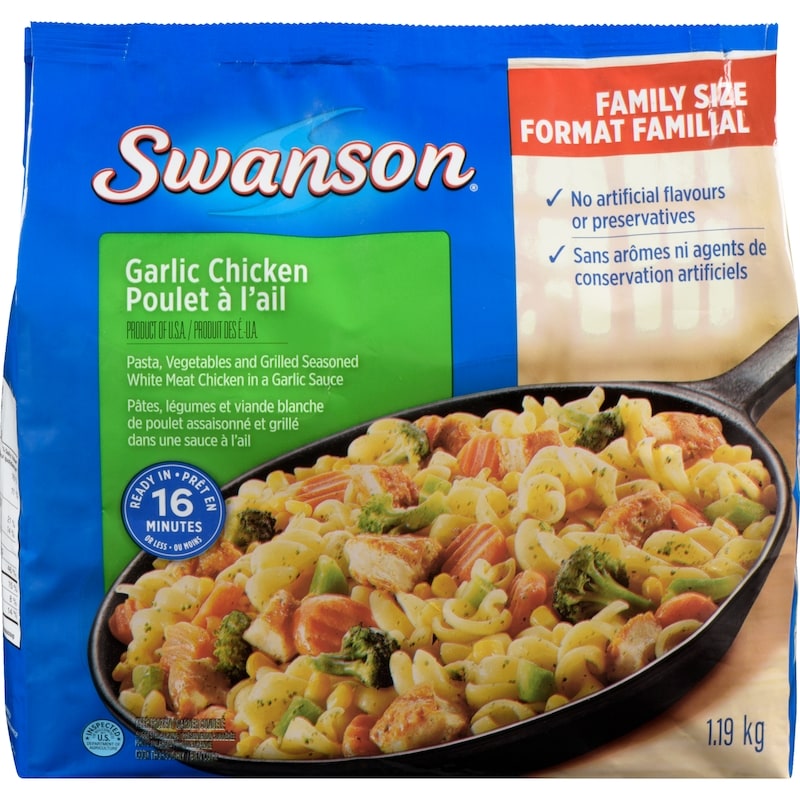 Family Sized Skillet Meals, Garlic Chicken