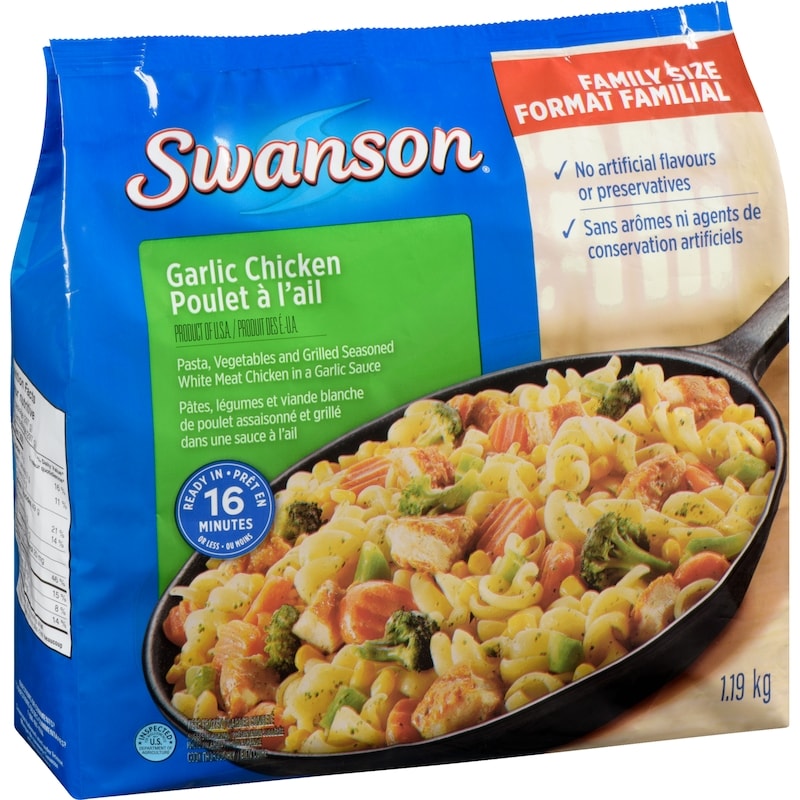 Family Sized Skillet Meals, Garlic Chicken