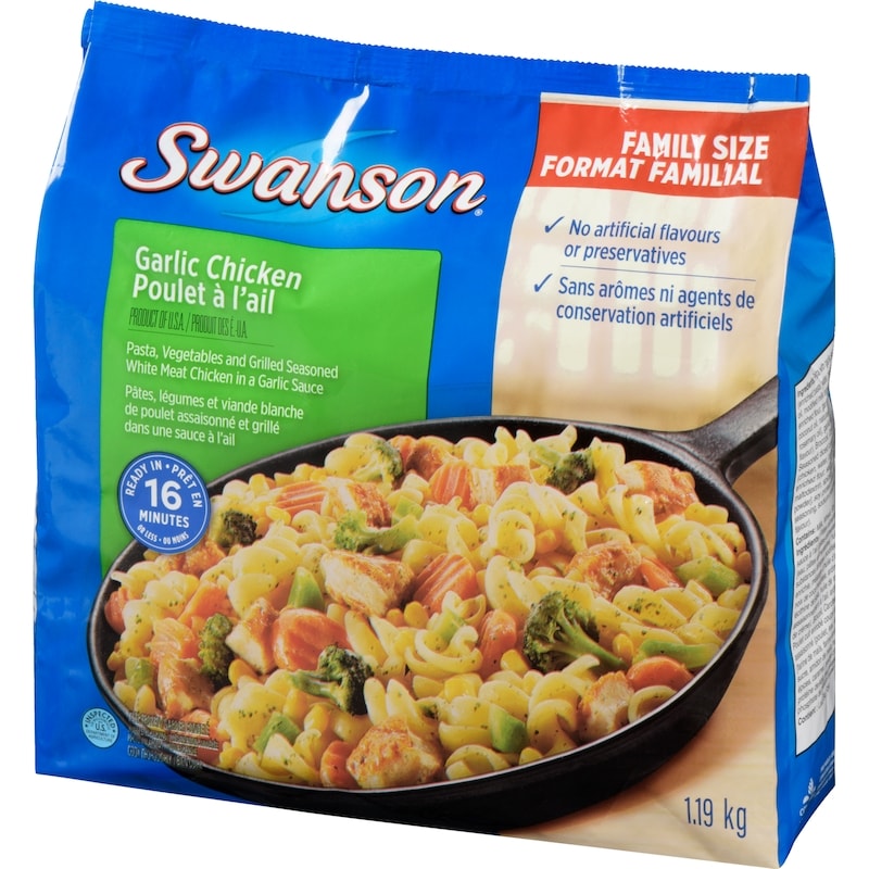 Family Sized Skillet Meals, Garlic Chicken