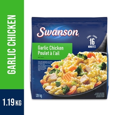 Swanson Poulet à l'ail 1.19 kg, 1,05 $/100g