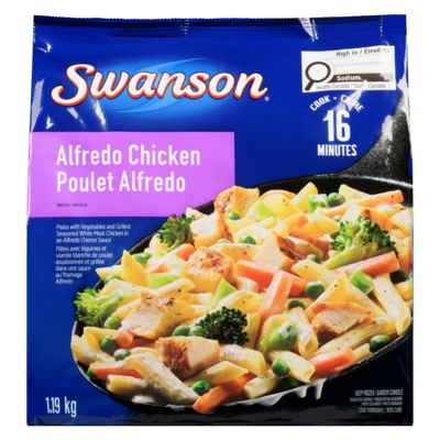 Swanson Skillet Meals, Family Size Alfredo Chicken 1.19 kg, $1.22/100g
