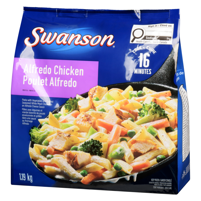 Skillet Meals, Family Size Alfredo Chicken