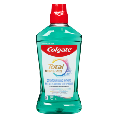 Colgate Total Mouthwash, Spearmint Surge 1 l, $0.65/100ml