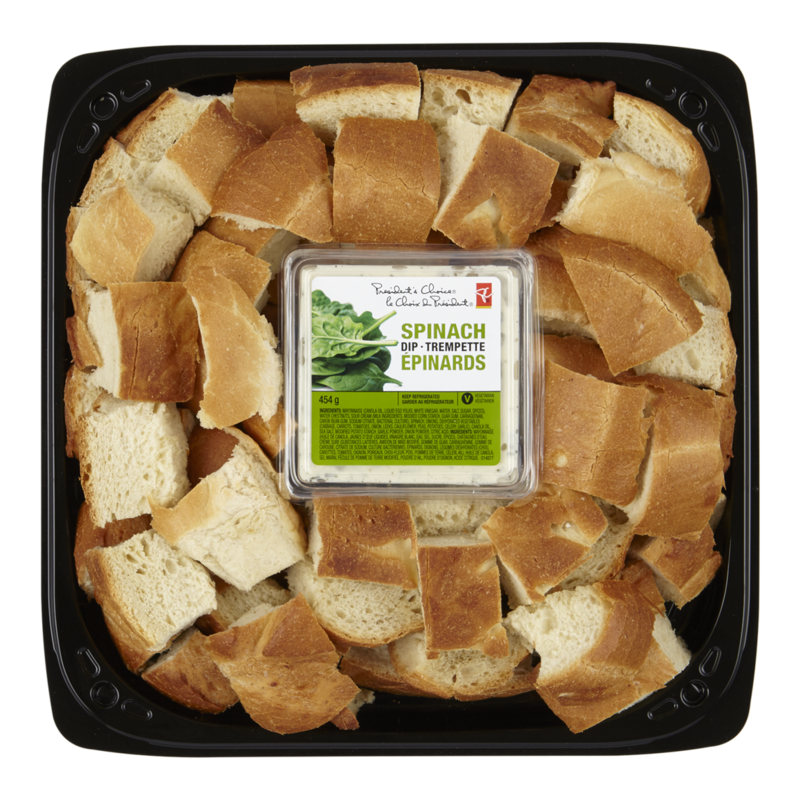 Sourdough & Spinach Dip Party Tray