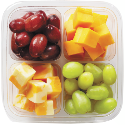 null Cheese & Grape Nibbler Party Tray 1 ea, $2.00/100g