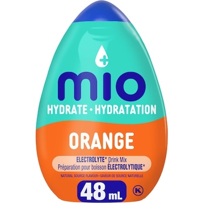 MiO Hydrate Orange Electrolyte Drink Mix 48 ml, $8.31/100ml