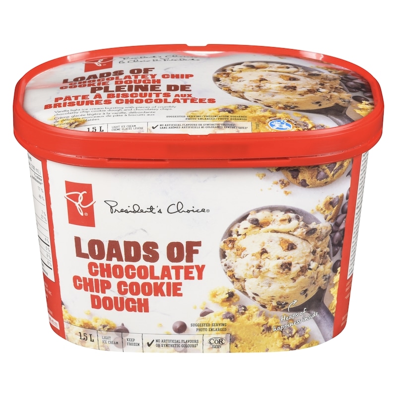 Loads Of Chocolatey Chip Cookie Dough Light Ice Cream