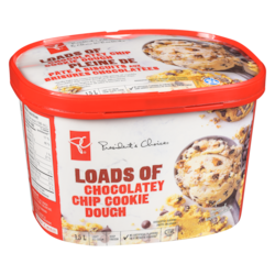 President's Choice Loads Of Chocolatey Chip Cookie Dough Light Ice