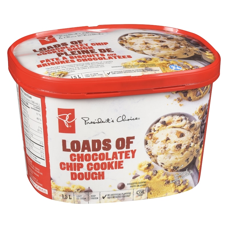 Loads Of Chocolatey Chip Cookie Dough Light Ice Cream