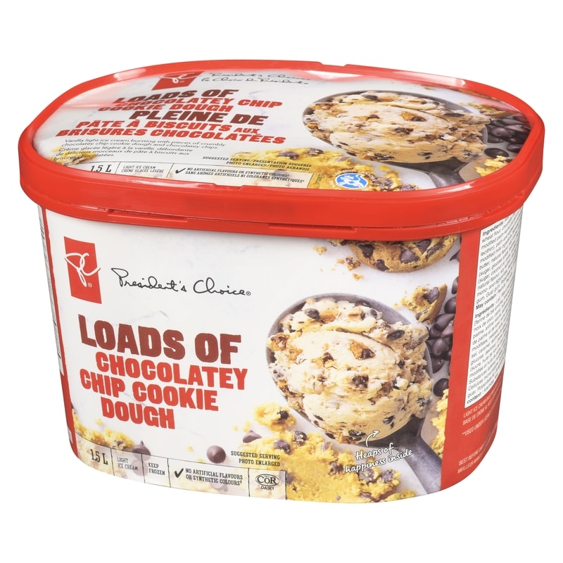 Loads Of Chocolatey Chip Cookie Dough Light Ice Cream